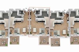Neubau 2027 | Townhouse 3 – 5 Zimmer auf 150 m² mit Stellplatz | Provisionsfrei – 4275 Zentrum-Süd, Leipzig – Vorschaubild 13