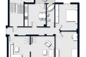 Wohnensemble aus Mehrfamilienhaus und Einfamilienhaus auf großem Grundstück in Hagen-Kabel (Boele) – Die vollständige Adresse der Immobilie erhältst du vom Anbieter., 58099 Boele, Hagen – Vorschaubild 46