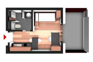 Alltagstaugliche 1-Zimmer-Wohnung für Studierende in Garching bei München – Freisinger Landstr. 47a, 85748 Garching bei München – Vorschaubild 2