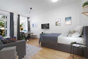 Liebevoll eingerichtet 1 Zimmerwohnung mit idyllischer Terrasse – Die vollständige Adresse der Immobilie erhältst du vom Anbieter., 10437 Prenzlauer Berg, Berlin – Vorschaubild 6