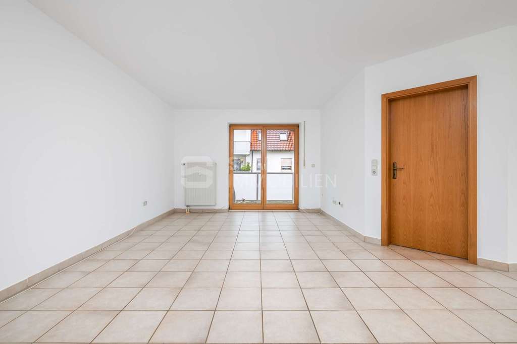 Immobilie in Fischach - Wohlfühlen ab sofort: 3-Zimmer-Wohnung mit Balkon - Bild 1