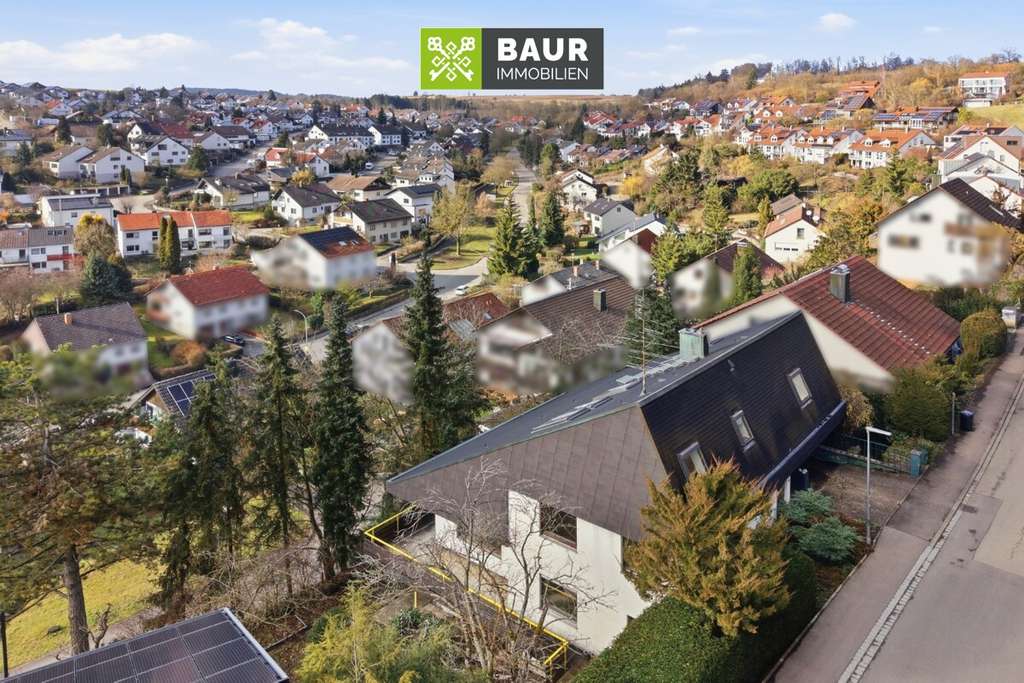 Immobilie in Elchingen - 360° | Architektenhaus in Hanglage mit Alpenblick – Großzügiges Wohnen am Kugelberg in Thalfingen - Bild 0