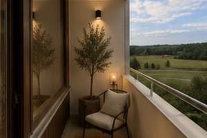 Schönes helles 1 Zi. Appartement mit Bergblick