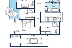 Großes und gepflegtes Haus mit drei Wohneinheiten - ideal für Familie, Generationen oder Vermietung – Die vollständige Adresse der Immobilie erhältst du vom Anbieter., 71334 Waiblingen – Vorschaubild 5