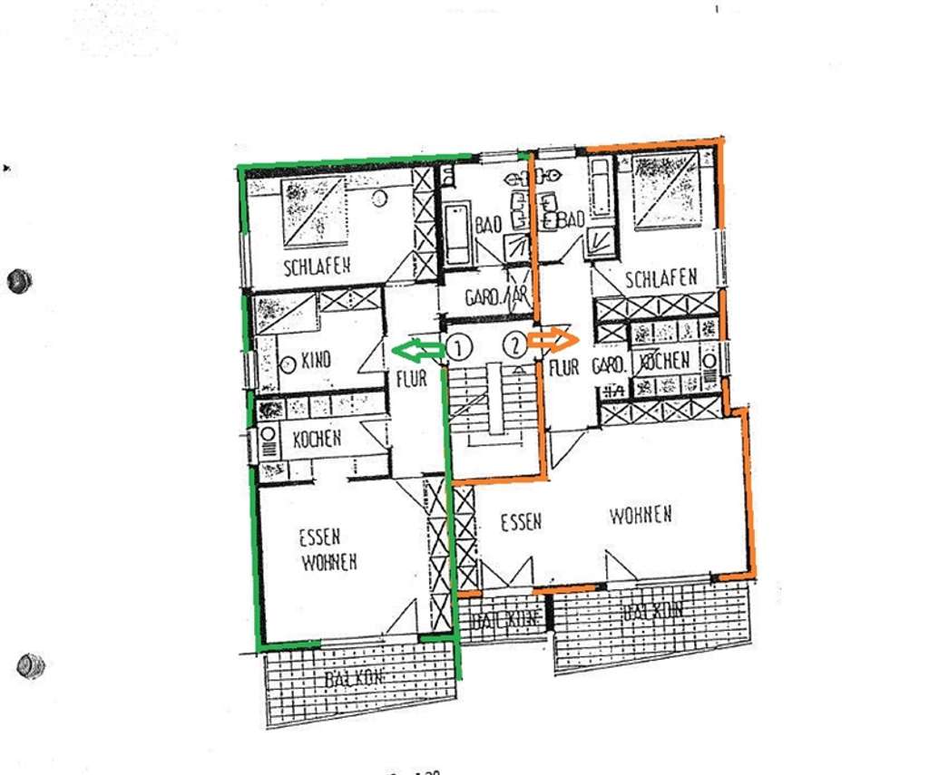 Immobilie in Neuenbürg - Gepflegte 3-Zimmer-Wohnung in Neuenbürg mit Balkon und Garage - Bild 2