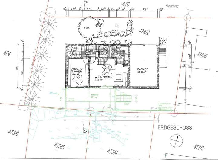 Grundriss - Erdgeschoss