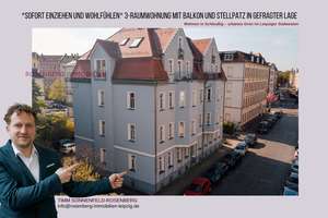 Renovierte 3-Raumwohnung mit Balkon und Stellplatz in Leipzig / Schleußig - sofort verfügbar! – Stieglitzstraße 83, 4229 Schleußig, Leipzig – Vorschaubild 1