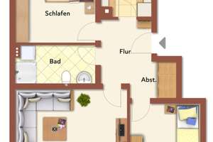 3-Zimmerwohnung mit Südloggia in Lütgendortmund – 44388 Lütgendortmund (Ortsteil), Dortmund – Vorschaubild 10