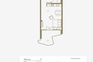 WE Nr. 17: Modernes City-Apartment in Bogenhausen mit Balkon – kompakt, hell, durchdacht – Wagenbauerstraße 2, 81677 Parkstadt, München – Vorschaubild 3