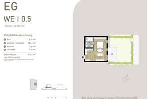 Erstbezug 11/2026: 1-Zi-Neubauwohnung mit eigenem Garten und EBK – München-Ludwigsfeld – Am Eisfeld 9, 80995 Ludwigsfeld, München – Vorschaubild 2