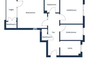 Helle 3-Zimmer-Wohnung mit Südwest-Loggia und Blick ins Grüne – Die vollständige Adresse der Immobilie erhältst du vom Anbieter., 22145 Rahlstedt, Hamburg – Vorschaubild 20