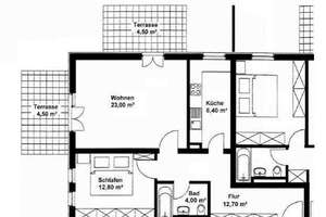 Exklusive möblierte 2-Zi-Gartenwohnung nahe Großem Garten – Firmenmietvertrag / Mitarbeiterwohnung – Rudolf Mauersbergerstr. 3, 1309 Striesen-Süd, Dresden – Vorschaubild 8
