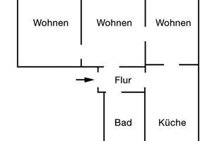von privat: 3-Zi-Whg. in gepflegtem Haus in UNI-Nähe – Gliesmaroder Straße 99, 38106 Östliches Ringgebiet, Braunschweig – Vorschaubild 2
