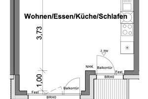 #Herrliche 1-Zimmer-Wohnung, NEUBAU, Top Lage, Stadtpark, Südwest-Balkon*Frei ab 1.9./1.10. – Ludwig-Feuerbach-Straße 4, 90489 Wöhrd, Nürnberg – Vorschaubild 14