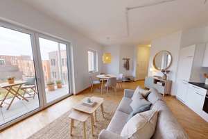 Modernes Wohnen in Kronsrode: 2-Zimmer-Wohnung mit EINBAUKÜCHE und BALKON – Bärenbleek 8, 30539 Bemerode, Hannover – Vorschaubild 2