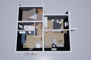 Möblierte 2-Zimmer-Wohnung in Augsburg – Wemdinger Weg 12, 86154 Oberhausen-Nord, Augsburg – Vorschaubild 7