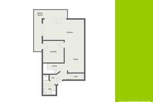 2-Zimmerwohnung mit Küche, Balkon und Tiefgarage in Ingolstadt-Haunwöhr – Die vollständige Adresse der Immobilie erhältst du vom Anbieter., 85051 Südwest, Ingolstadt – Vorschaubild 9