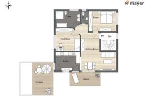 Ruhiges Wohnen in Worblingen- Gepflegte 3-Zimmerwohnung mit Balkon, Terrasse, Garage & Stellplatz – 78239 Rielasingen-Worblingen – Vorschaubild 17