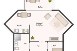 sofort vermietbar I Balkon I PKW-Stellplatz I ruhige Lage – Die vollständige Adresse der Immobilie erhältst du vom Anbieter., 4319 Althen-Kleinpösna, Leipzig – Vorschaubild 20