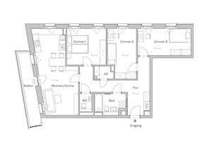 Geräumige 4-Zimmer-Wohnung in modernem Neubau bietet Platz für die ganze Familie – Dösner Weg 6, 4103 Zentrum-Südost, Leipzig – Vorschaubild 10
