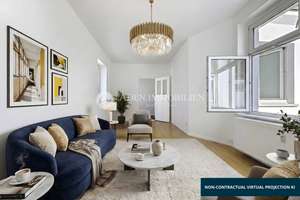 Sehr hell! 2-Zi.-Altbauwohnung mit Potenzial in Friedrichshain – S-/U-Bahn fußläufig