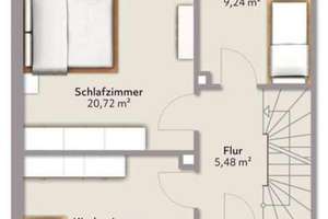 ** 1 von 8 WG-Zimmer ** in einem modernisiertes Reiheneckhaus in Kaufbeuren – Die vollständige Adresse der Immobilie erhältst du vom Anbieter., 87600 Neugablonz, Kaufbeuren – Vorschaubild 35