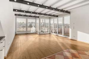 Lichtdurchflutete 3-Zimmer-Dachgeschosswohnung mit Dachterrasse und Blick in grüne Weite – Die vollständige Adresse der Immobilie erhältst du vom Anbieter., 74080 Böckingen, Heilbronn – Vorschaubild 2