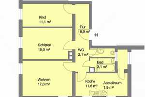 Große 3 Zimmer Wohnung mit geräumiger Küche in St. Johannis – Julienstr. 1, 90419 Nürnberg – Vorschaubild 12