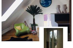 TRAUMHAFT*2 Schlafzimmer*SUPER SCHÖNES DG*GARTEN*mit Anmeldung*INTERNATIONALS WELCOME – Gernsstraße 13, 30659 Bothfeld, Hannover – Vorschaubild 2