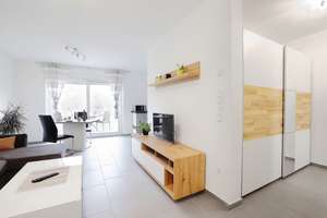 Möblierte 2-Zimmer-Wohnung mit Balkon für Singles in zentraler Lage zu Volkswagen – Die vollständige Adresse der Immobilie erhältst du vom Anbieter., 38442 Sandkamp, Wolfsburg – Vorschaubild 2