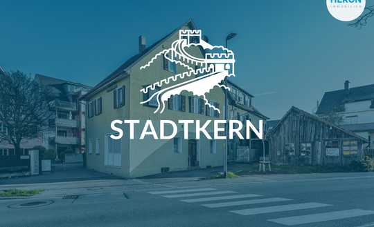 STADTKERN – Historisches Wohn- und Geschäftshaus mit Garten für Investoren in Metzingen
