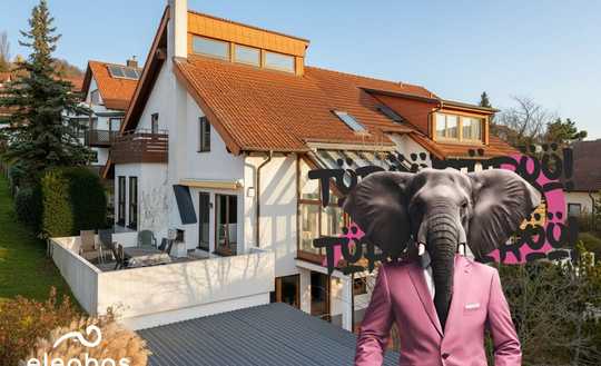 Maisonettewohnung mit außergewöhnlichem Raumgefühl & sep. 2-Zi-Wohnung in einem Haus!