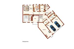 Winkel-Bungalow mit Einliegerwohnung in Bestlage mit 3 Garagen auf 1303 m² Grund – Die vollständige Adresse der Immobilie erhältst du vom Anbieter., 96450 Neuses, Coburg – Vorschaubild 23
