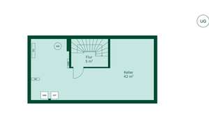 4-Zi.-Doppelhaushälfte mit ausgebautem Dachstudio, Keller, Garage, inkl. Grundstück – Kirschgärten 44, 45665 Recklinghausen – Vorschaubild 14