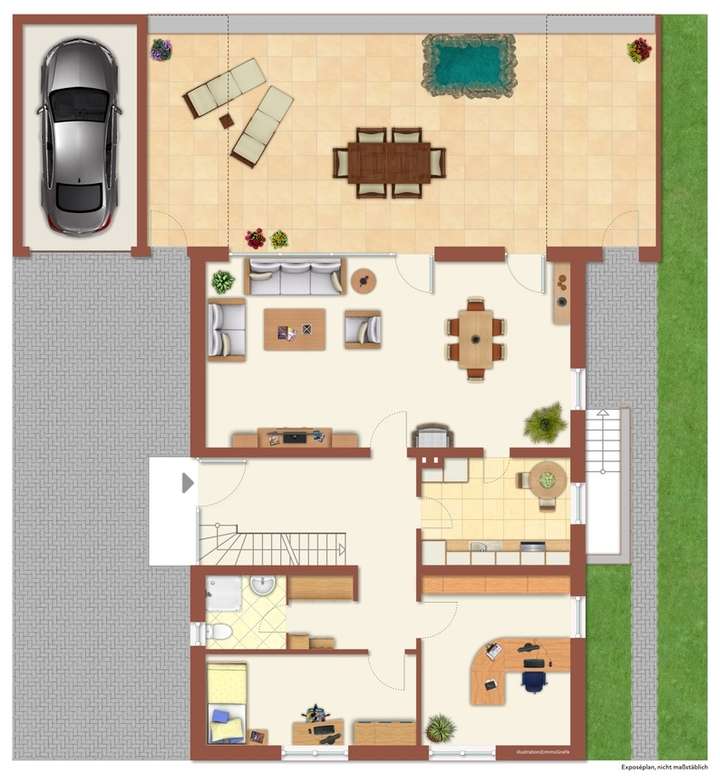 Grundriss Erdgeschoss