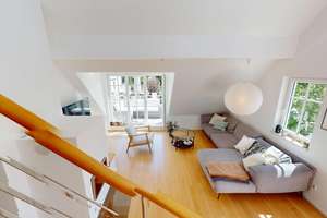 Design-Maisonette (Alleinige Etage) | KfW-A+, Galerie, Kamin | nahe S-Bahn Untermenzing – Manzostr. 15, 80997 Allach, München – Vorschaubild 3