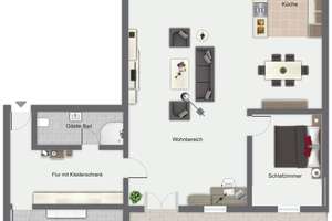 Traumhaftes Loft in der Bonner Südstadt – Die vollständige Adresse der Immobilie erhältst du vom Anbieter., 53129 Kessenich, Bonn – Vorschaubild 11