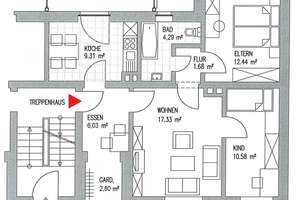 Wahren - komplett neu sanierte 3-Raum-Familienwohnung mit großem Balkon und Garten am Auensee – Die vollständige Adresse der Immobilie erhältst du vom Anbieter., 4159 Wahren, Leipzig – Vorschaubild 17