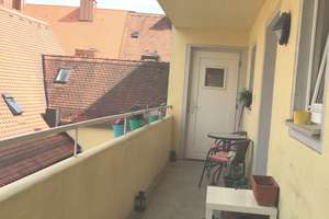 Singelwohnung mitten im Leben und doch sehr ruhig gelegen / 2 ZKB – Vorderer Lech 49, 86150 Lechviertel, östl. Ulrichsviertel, Augsburg – Vorschaubild 4