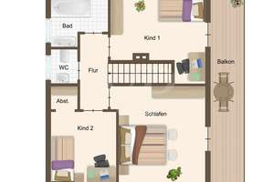 Familienzeit im sonnigen Einfamilienhaus mit großem Balkon und Garten – Die vollständige Adresse der Immobilie erhältst du vom Anbieter., 53177 Pennenfeld, Bonn – Vorschaubild 14