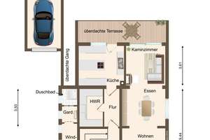 nah am Meer: großes Wohnhaus mit Kaminzimmer, Garage & Garten – Die vollständige Adresse der Immobilie erhältst du vom Anbieter., 25761 Büsum – Vorschaubild 28