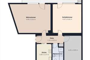 Vermietete großzügige 3-Zimmer-Wohnung mit Balkon! – 86154 Oberhausen-Nord, Augsburg – Vorschaubild 14