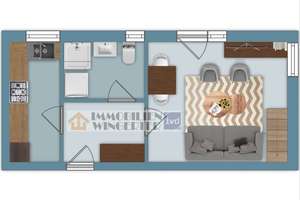 Beste Wohnlage am Rennplatz : Galeriewohnung mit Balkon inkl. TG-Stellplatz – Die vollständige Adresse der Immobilie erhältst du vom Anbieter., 93049 Westenviertel, Regensburg – Vorschaubild 7