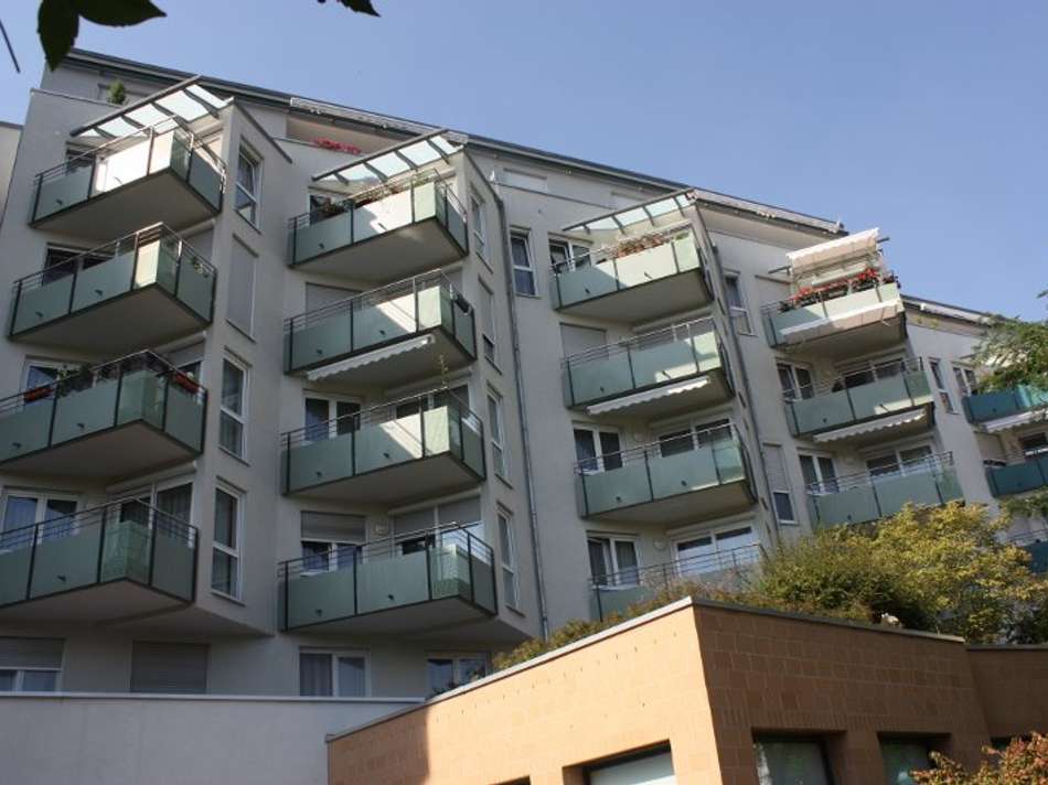 Ansicht des Hauses vom Park au