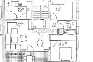 Sonnige 3 Zimmer Dachterrassenwohnung im Stadtsüden von Regensburg – Die vollständige Adresse der Immobilie erhältst du vom Anbieter., 93051 Oberisling-Graß, Regensburg – Vorschaubild 7