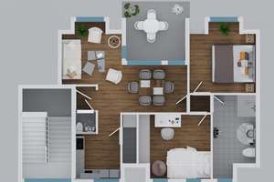 Neue helle Dachgeschoßwohnung mit moderner Heiztechnik im Energiesparhaus Bonn-Endenich – Die vollständige Adresse der Immobilie erhältst du vom Anbieter., 53121 Endenich, Bonn – Vorschaubild 12