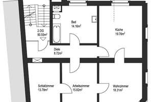 *** Helle 3-Zimmer Wohnung mit EBK und Garten *** – Alte Str. 18, 42277 Oberbarmen, Wuppertal – Vorschaubild 18
