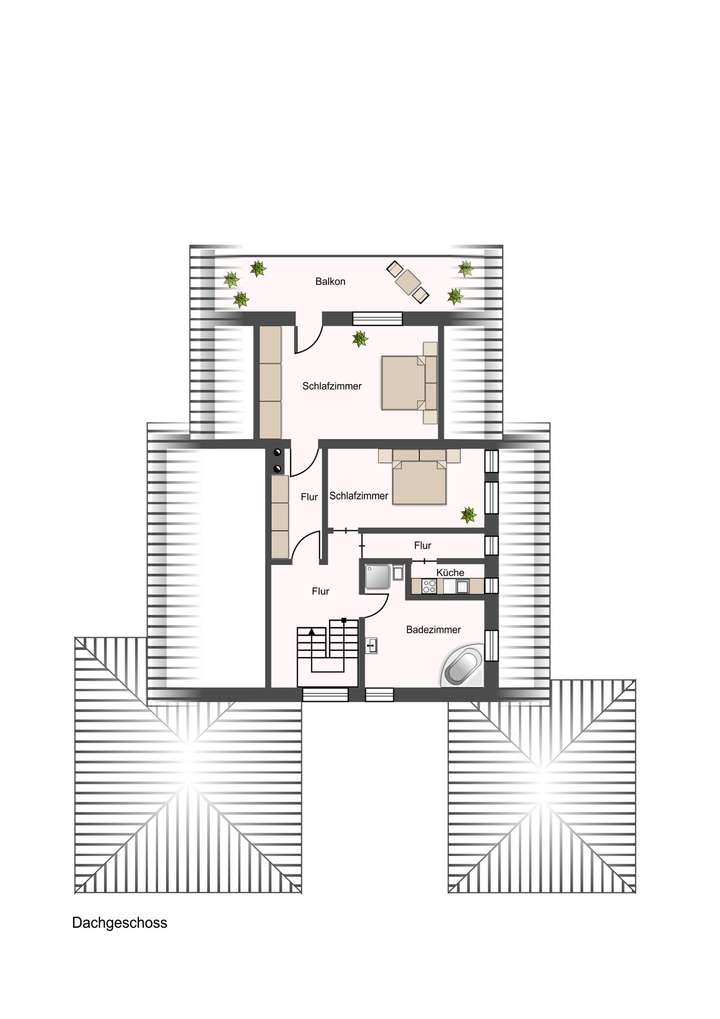 Grundriss Dachgeschoss