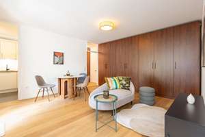 Neu möblierte, ruhige Terrassenwohnung inkl. Schwimmbad im Haus – Johann-Fichte-Str. 11, 80805 Alte Heide-Hirschau, München – Vorschaubild 6