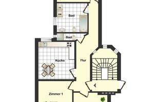 Uhlenhorst: Sonnenverwöhnter Altbau mit Balkon, Weitblick & Privatsphäre – Die vollständige Adresse der Immobilie erhältst du vom Anbieter., 22085 Uhlenhorst, Hamburg – Vorschaubild 18